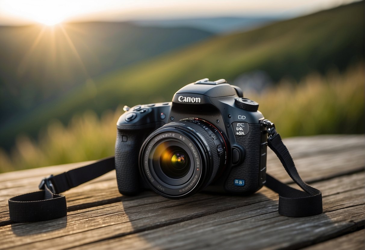 A dslr and mirrorless camera with interchangeable lenses, showcasing their design and usability for a professional photographer
