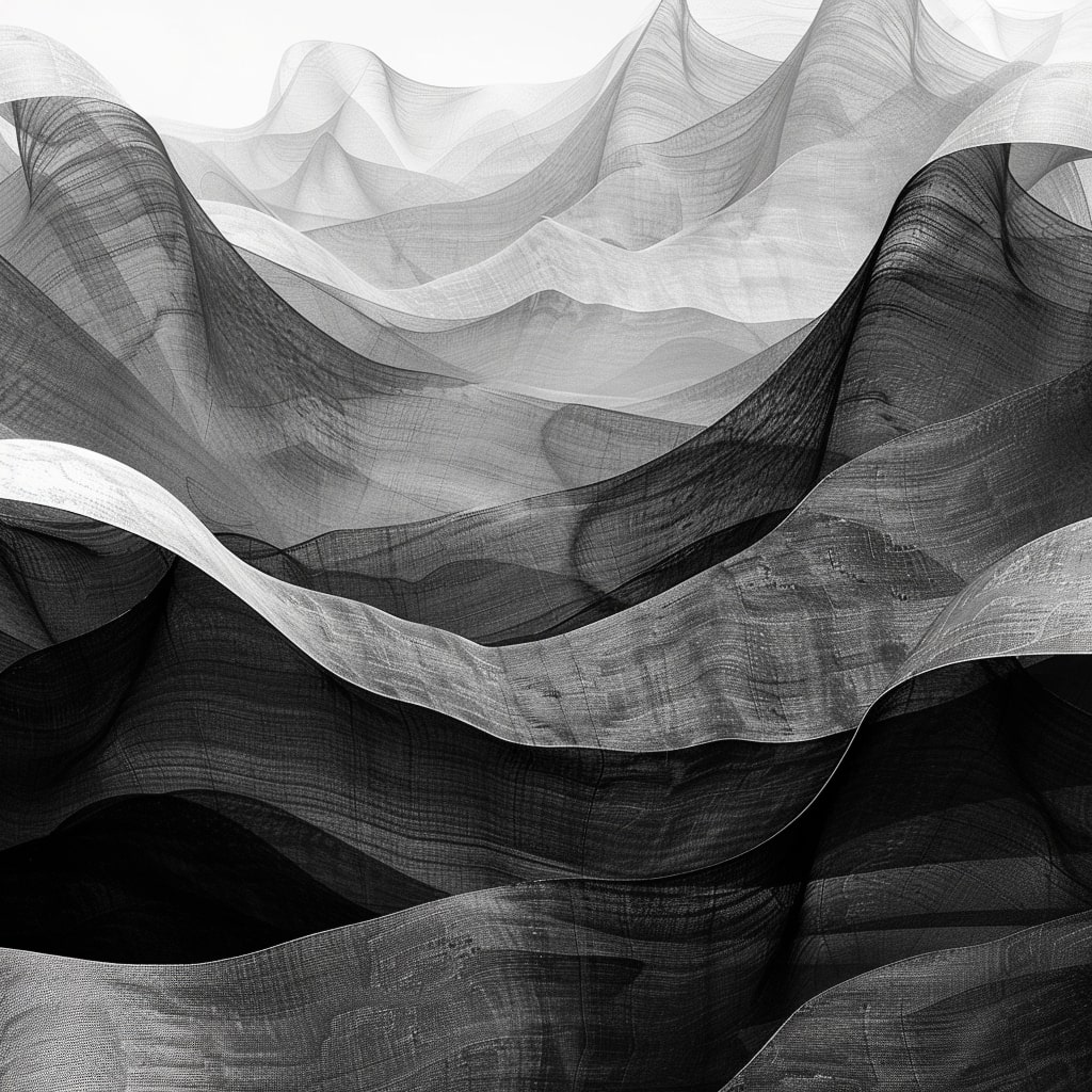 black and white abstract photo
